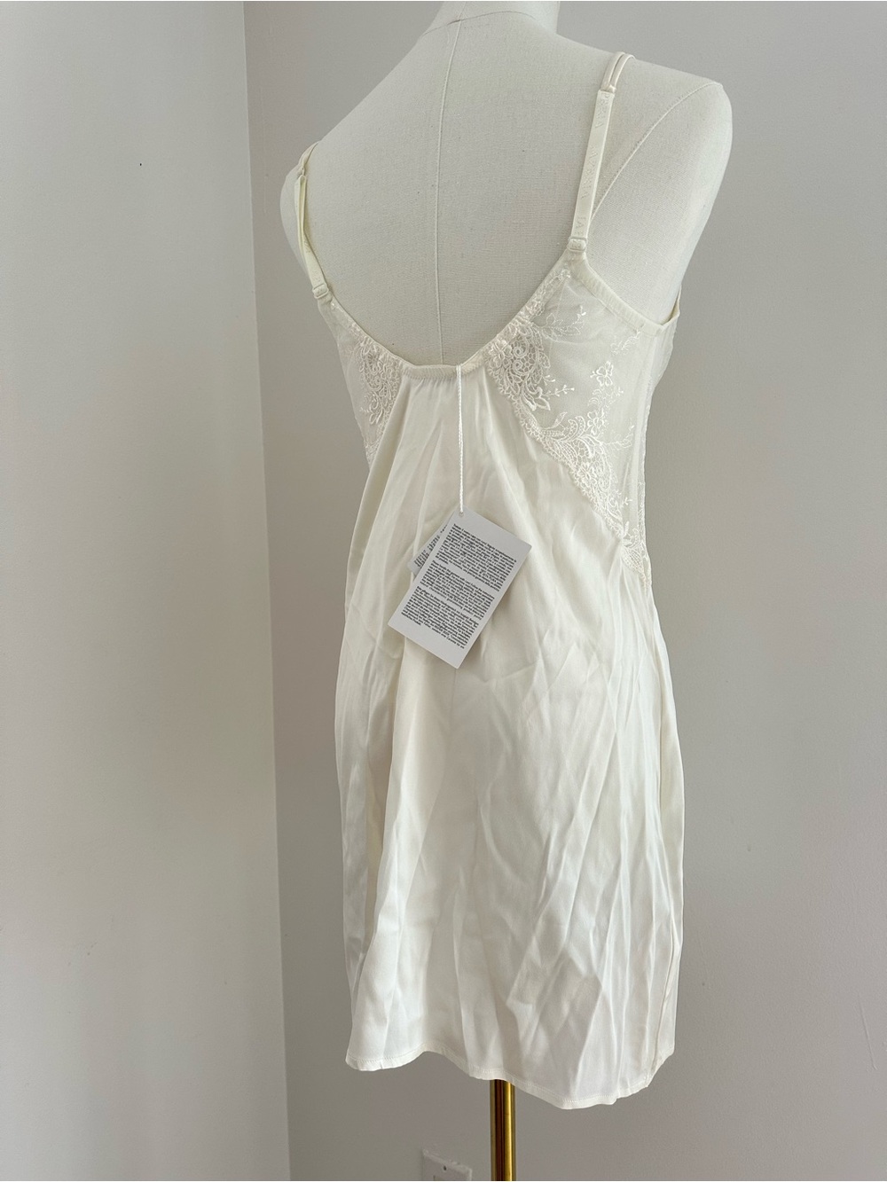 New🤍La Perla white/ Ivory Silk and Lace bridal slip dress. #100 - Picture 8 of 14